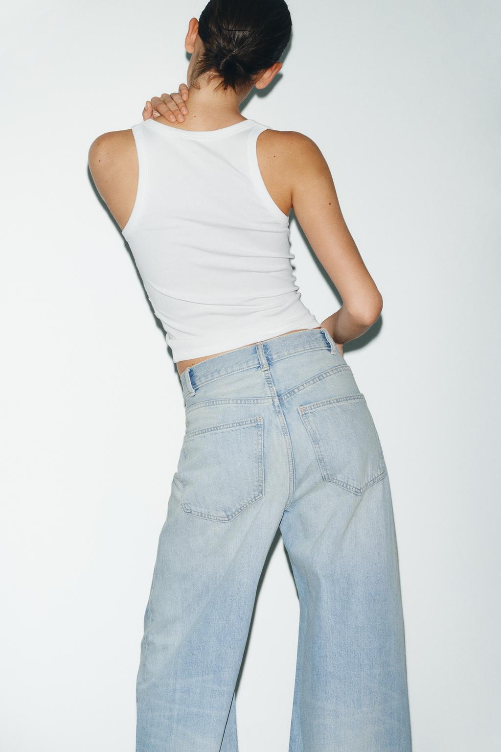 ДЖИНСЫ TRF EXTRA WIDE LEG С ВЫСОКОЙ ПОСАДКОЙ