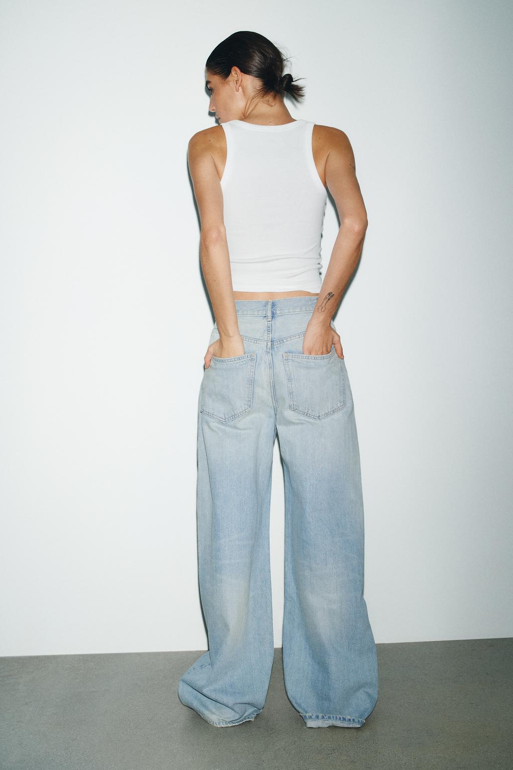 ДЖИНСЫ TRF EXTRA WIDE LEG С ВЫСОКОЙ ПОСАДКОЙ