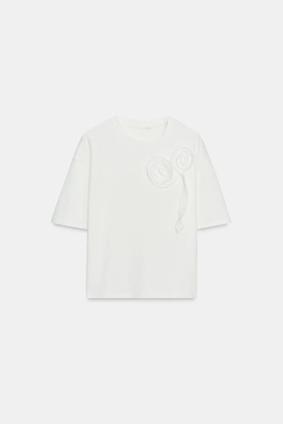 Мягкая футболка FLOR- Заказать в России