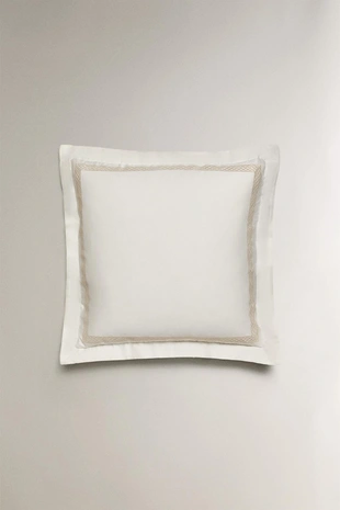 Наволочка с вышивкой из сатина- Заказать в России