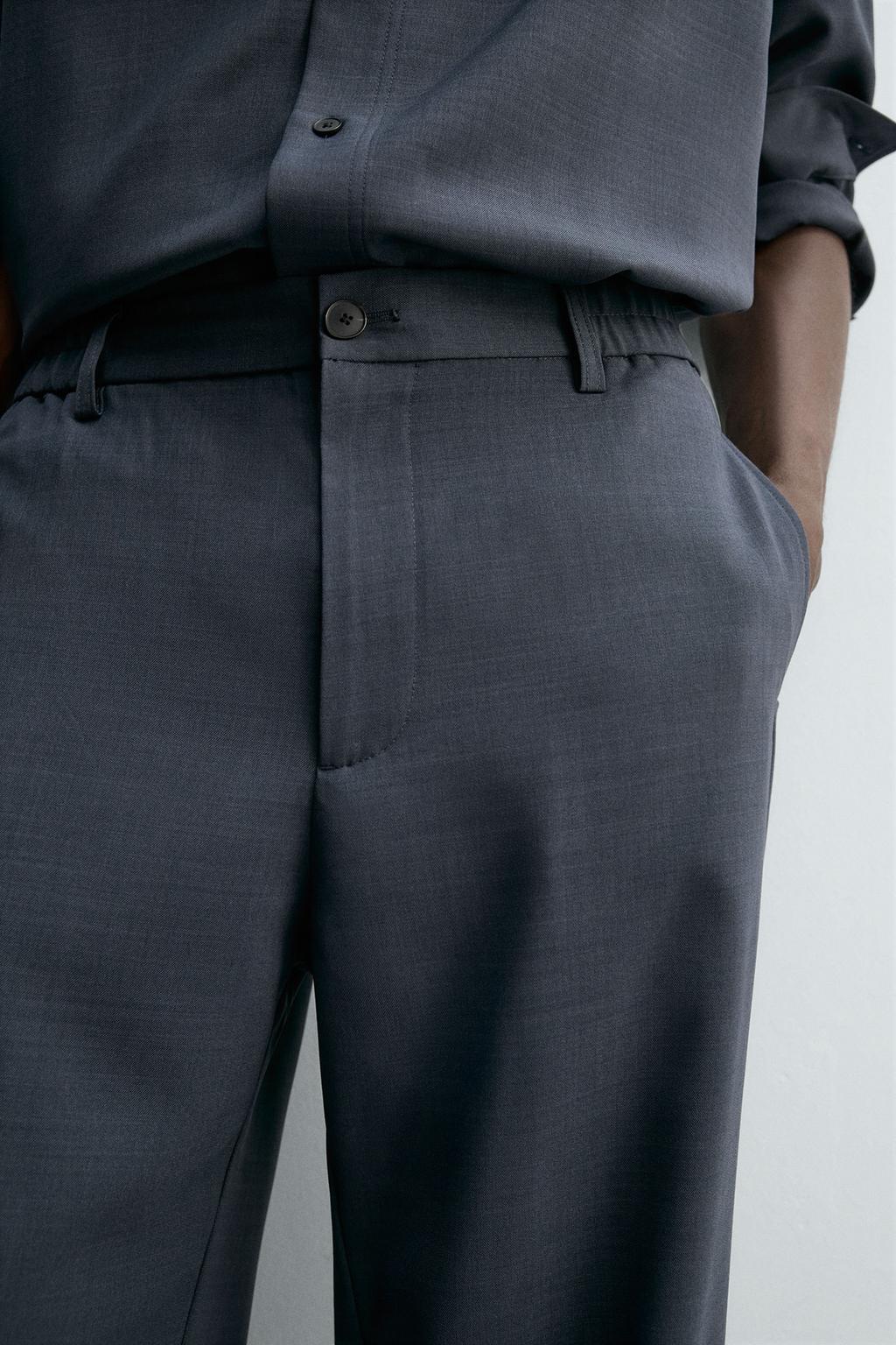 СТРУЯЩИЕСЯ БРЮКИ RELAXED FIT