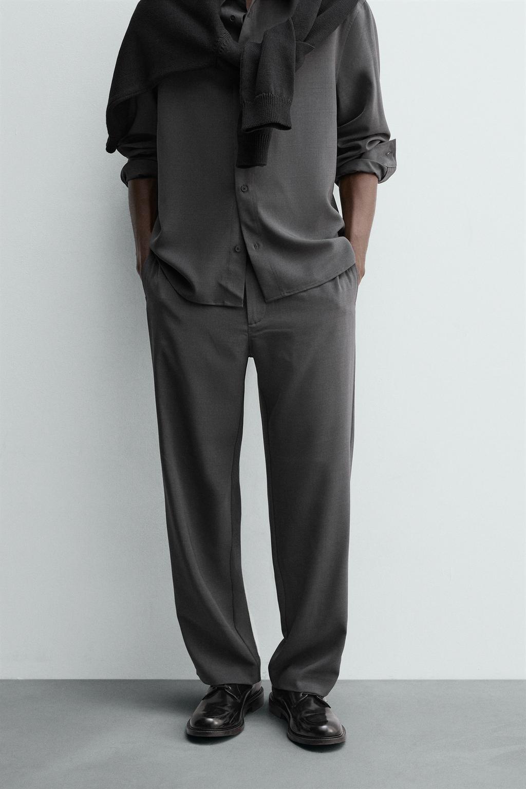 СТРУЯЩИЕСЯ БРЮКИ RELAXED FIT