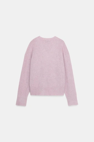 Трикотажный джемпер с ворсистой текстурой- Заказать в России