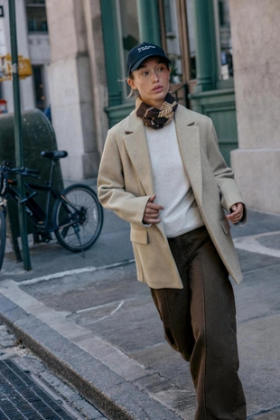 Мягкий блейзер на одной пуговице- Заказать в России