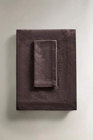 Хлопковый скатерть с жаккардовым узором- Заказать в России