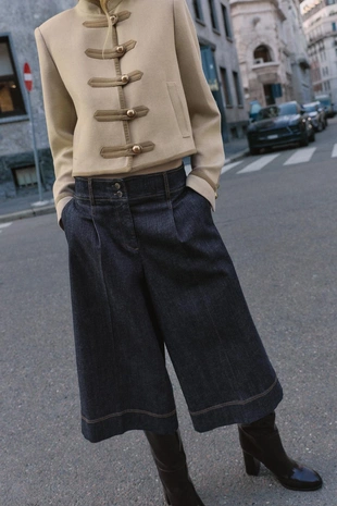 Куртка с подплечниками и петлицами- Заказать в России