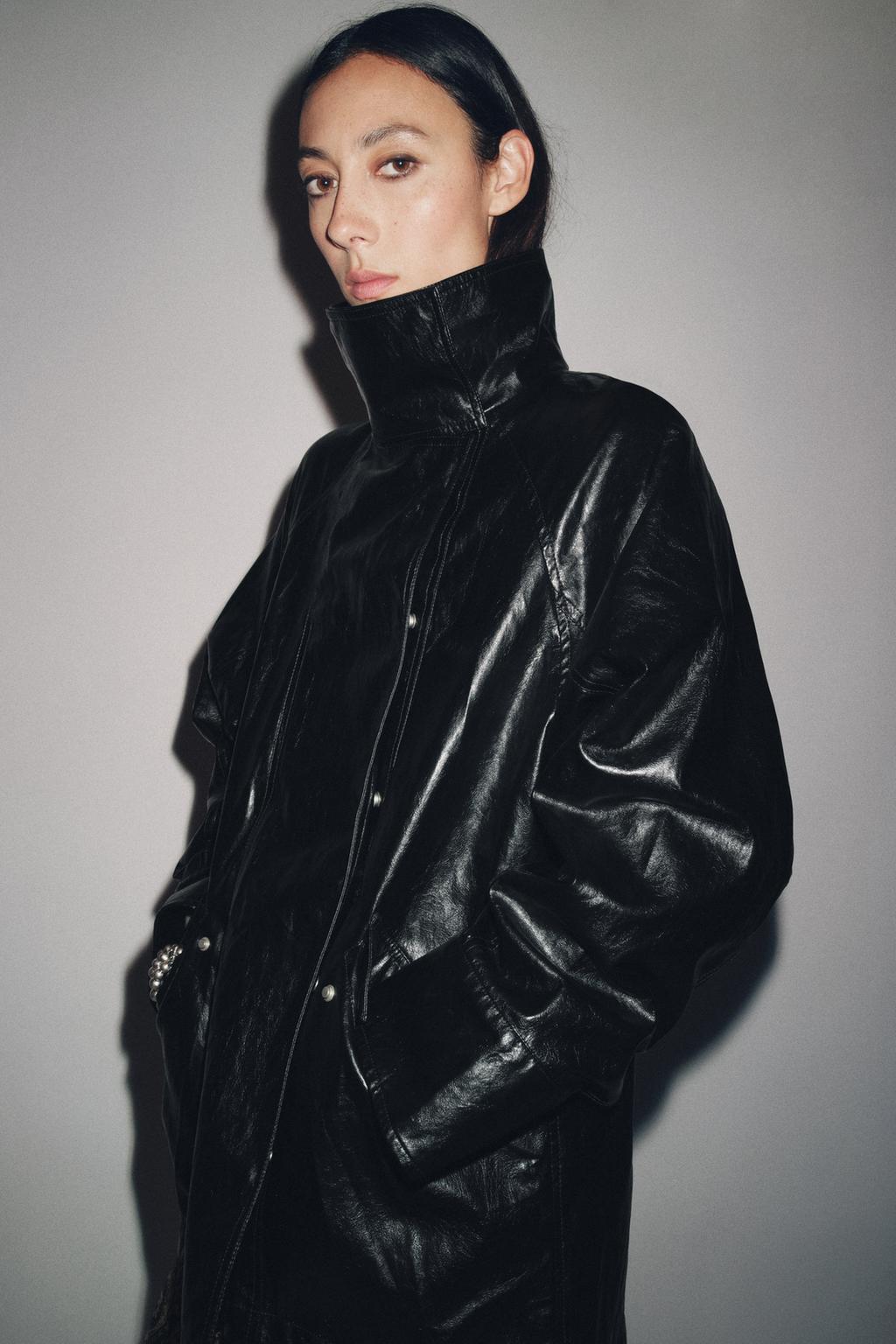 КУРТКА С БЛЕСТЯЩЕЙ ОТДЕЛКОЙ — ZW COLLECTION