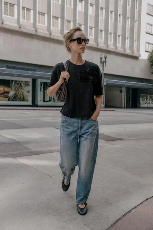 Мягкая футболка FLOR- Заказать в России