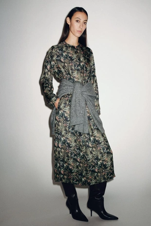 Платье с цветочным принтом — ZW COLLECTION- Заказать в России