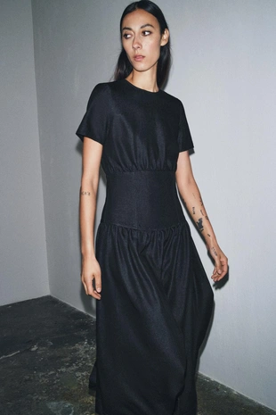 Джинсовое платье миди — ZW COLLECTION- Заказать в России