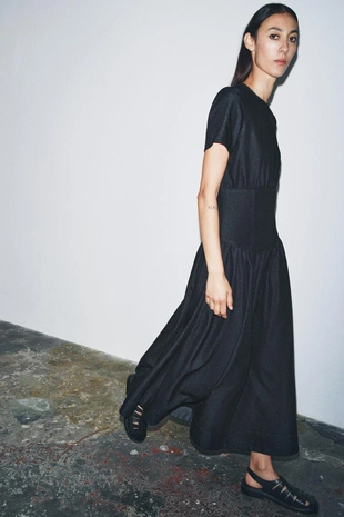 Джинсовое платье миди — ZW COLLECTION- Заказать в России