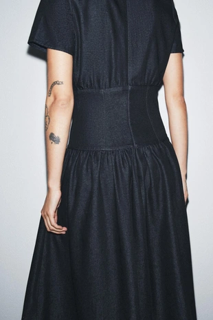 Джинсовое платье миди — ZW COLLECTION- Заказать в России