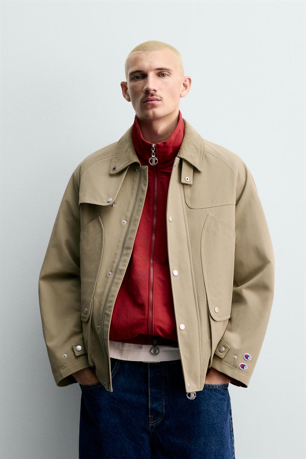КОРОТКИЙ ТРЕНЧ CHAMPION ® X ZARA С КАРМАНАМИ