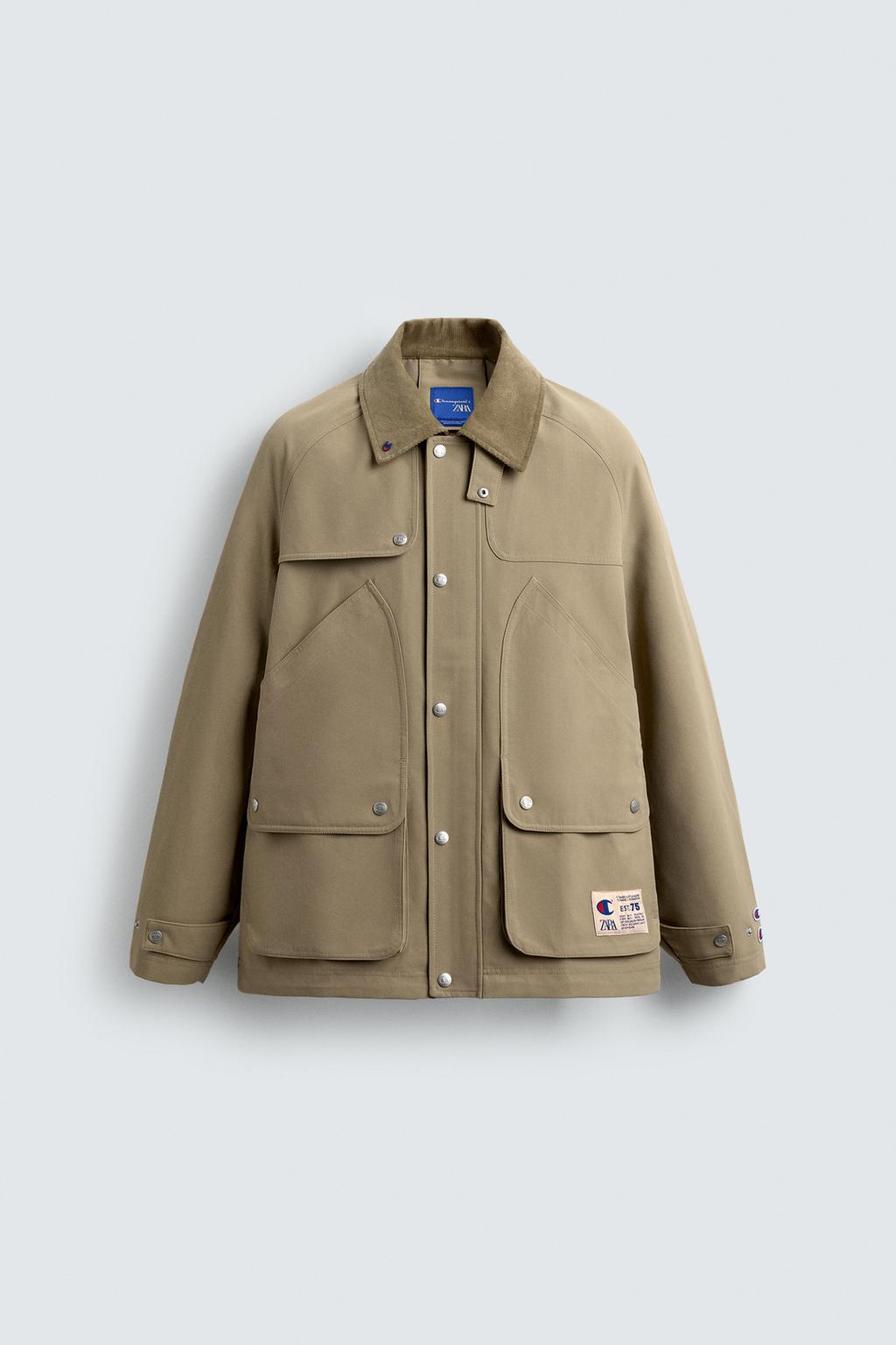 КОРОТКИЙ ТРЕНЧ CHAMPION ® X ZARA С КАРМАНАМИ