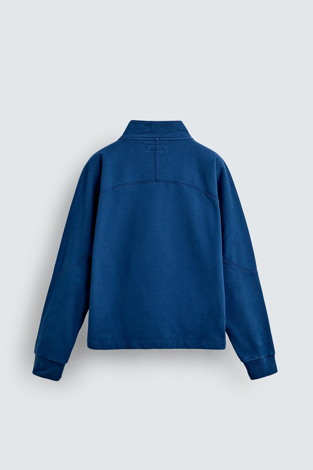 ТОЛСТОВКА CHAMPION ® X ZARA С ВОРОТНИКОМ НА МОЛНИИ