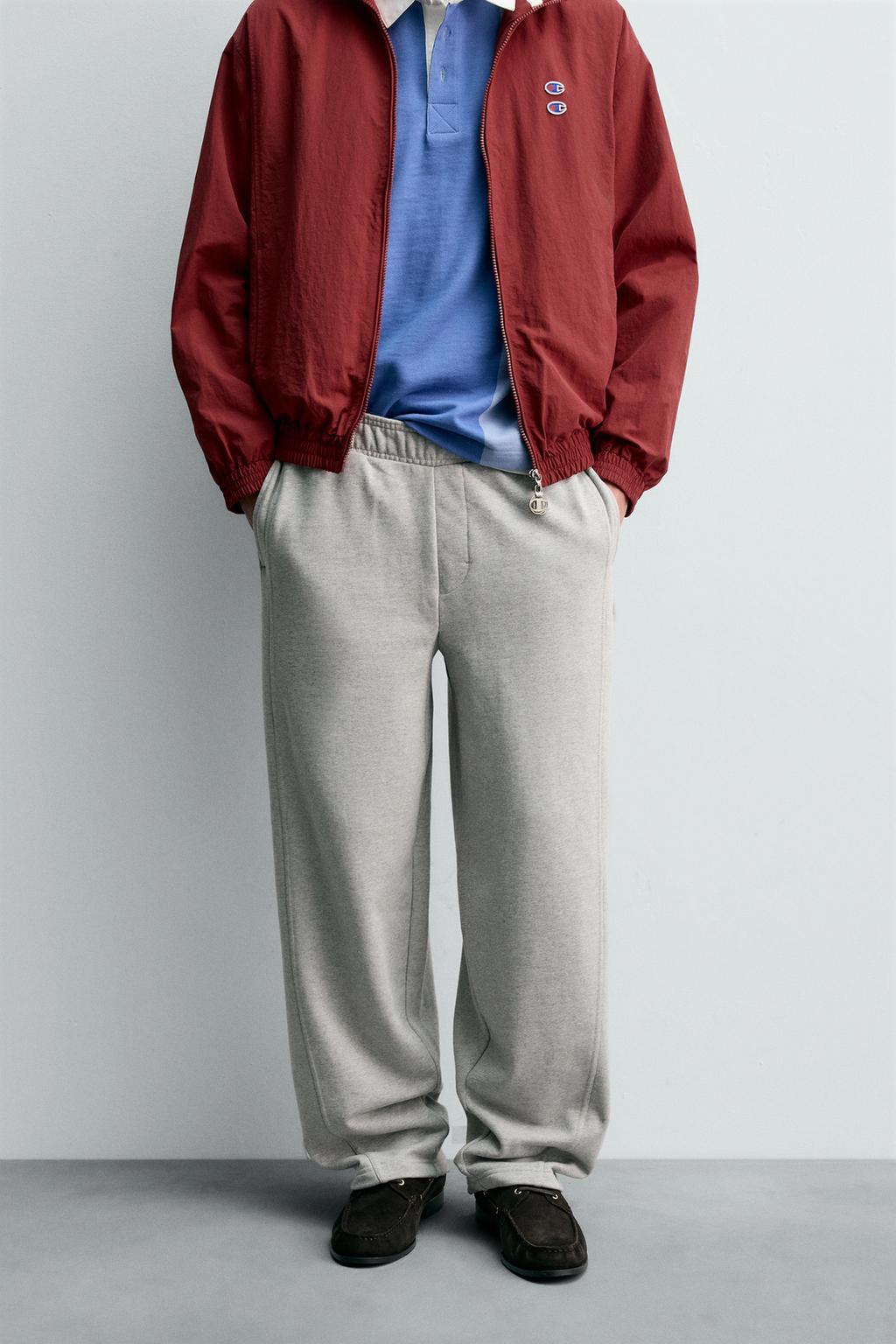БРЮКИ-ДЖОГГЕРЫ WIDE FIT CHAMPION® X ZARA