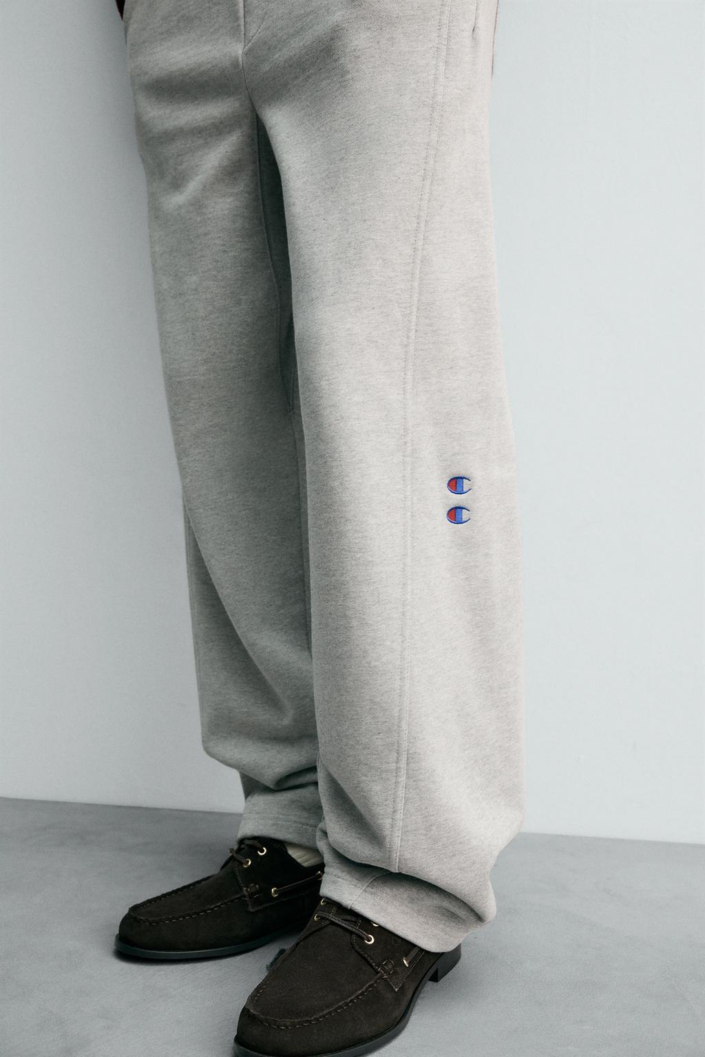 БРЮКИ-ДЖОГГЕРЫ WIDE FIT CHAMPION® X ZARA