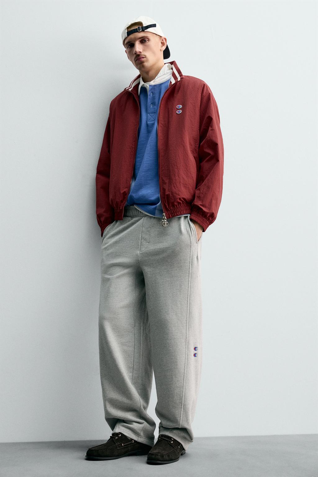 БРЮКИ-ДЖОГГЕРЫ WIDE FIT CHAMPION® X ZARA