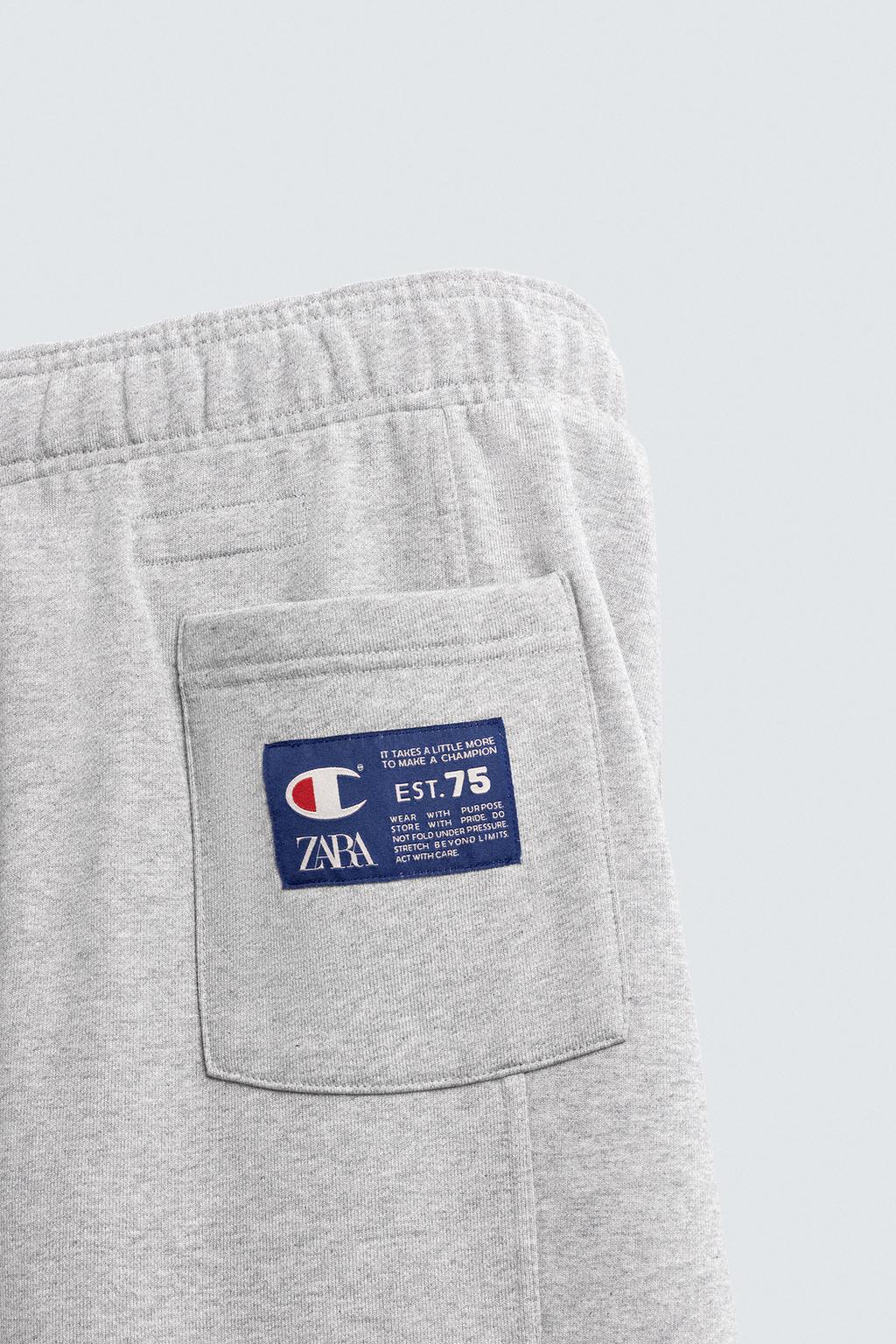 БРЮКИ-ДЖОГГЕРЫ WIDE FIT CHAMPION® X ZARA