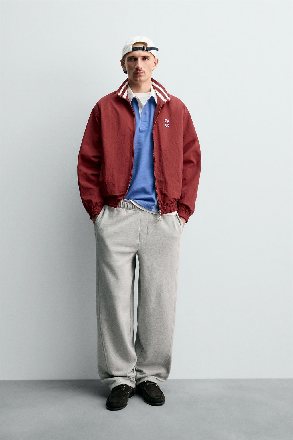 БРЮКИ-ДЖОГГЕРЫ WIDE FIT CHAMPION® X ZARA