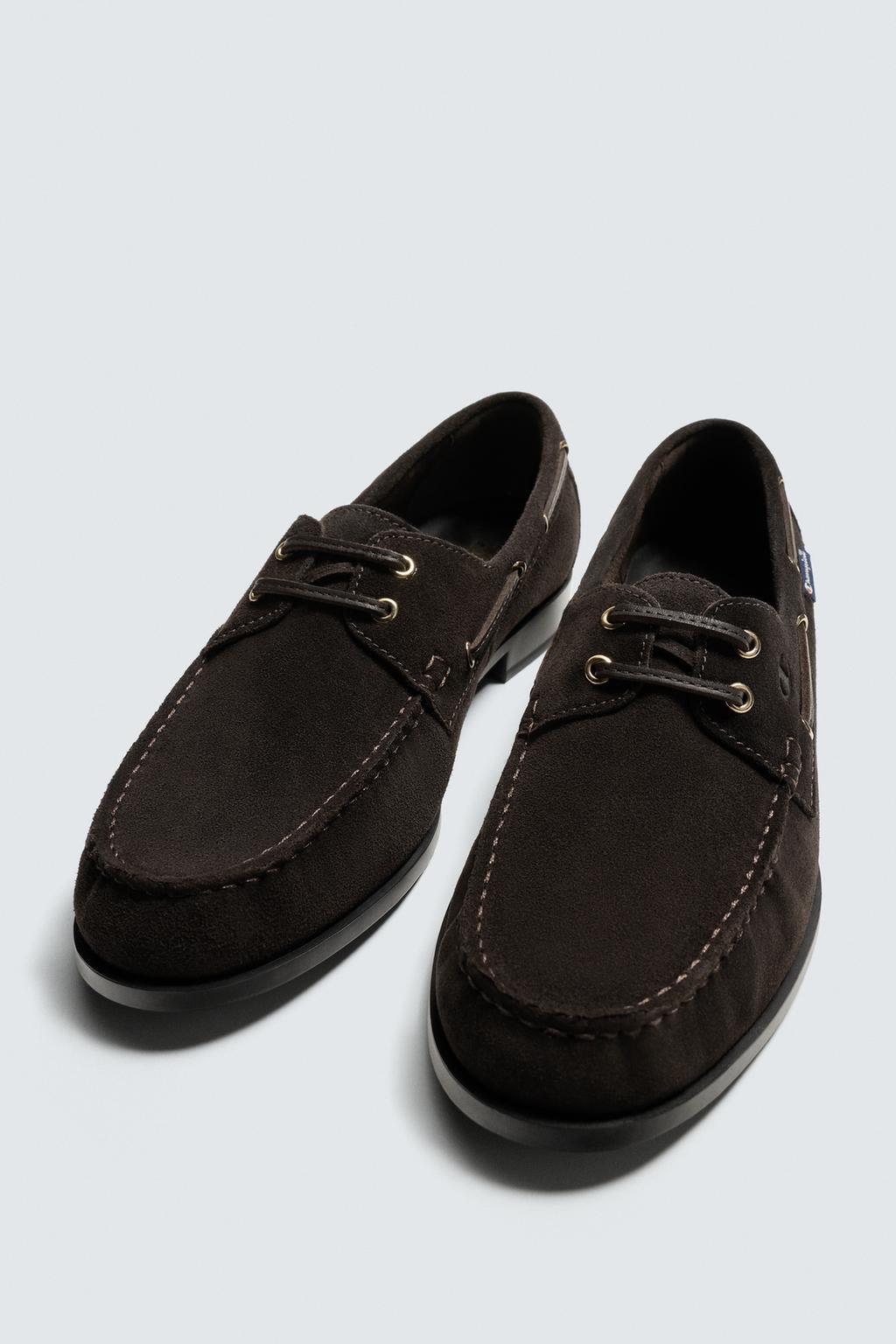 КОЖАНЫЕ ТОПСАЙДЕРЫ CHAMPION ® X ZARA
