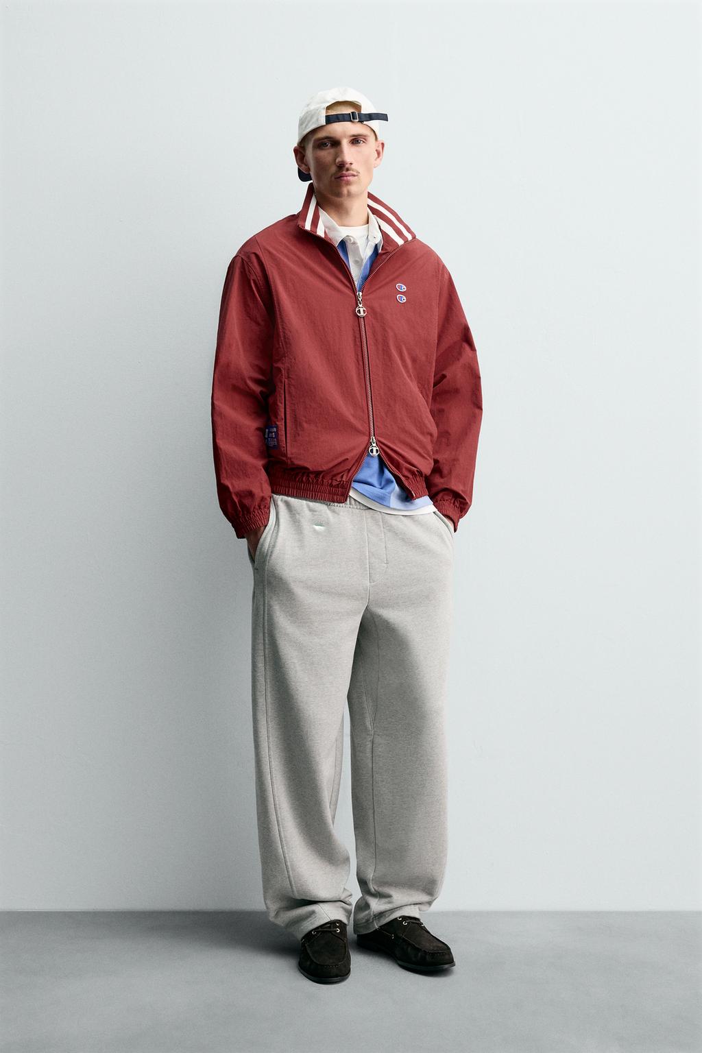 ТЕХНИЧЕСКАЯ КУРТКА С НАШИВКАМИ CHAMPION ® X ZARA
