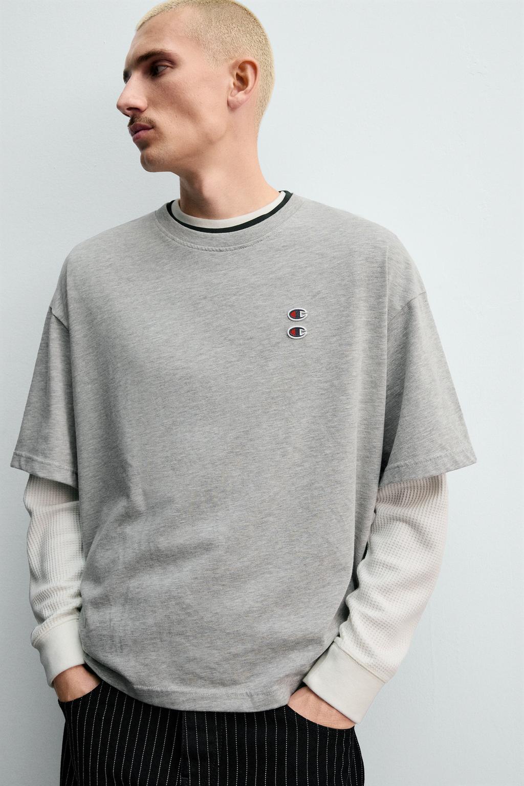 ФУТБОЛКА С ЛОГОТИПОМ CHAMPION ® X ZARA