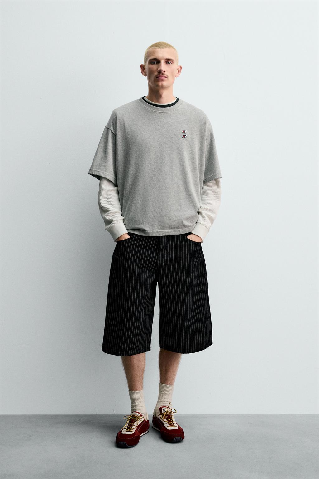 ФУТБОЛКА С ЛОГОТИПОМ CHAMPION ® X ZARA