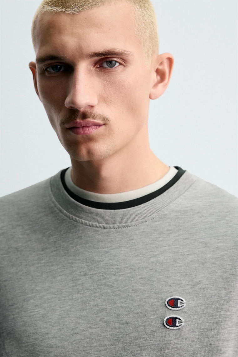 Футболка с нашивками champion ® x zara