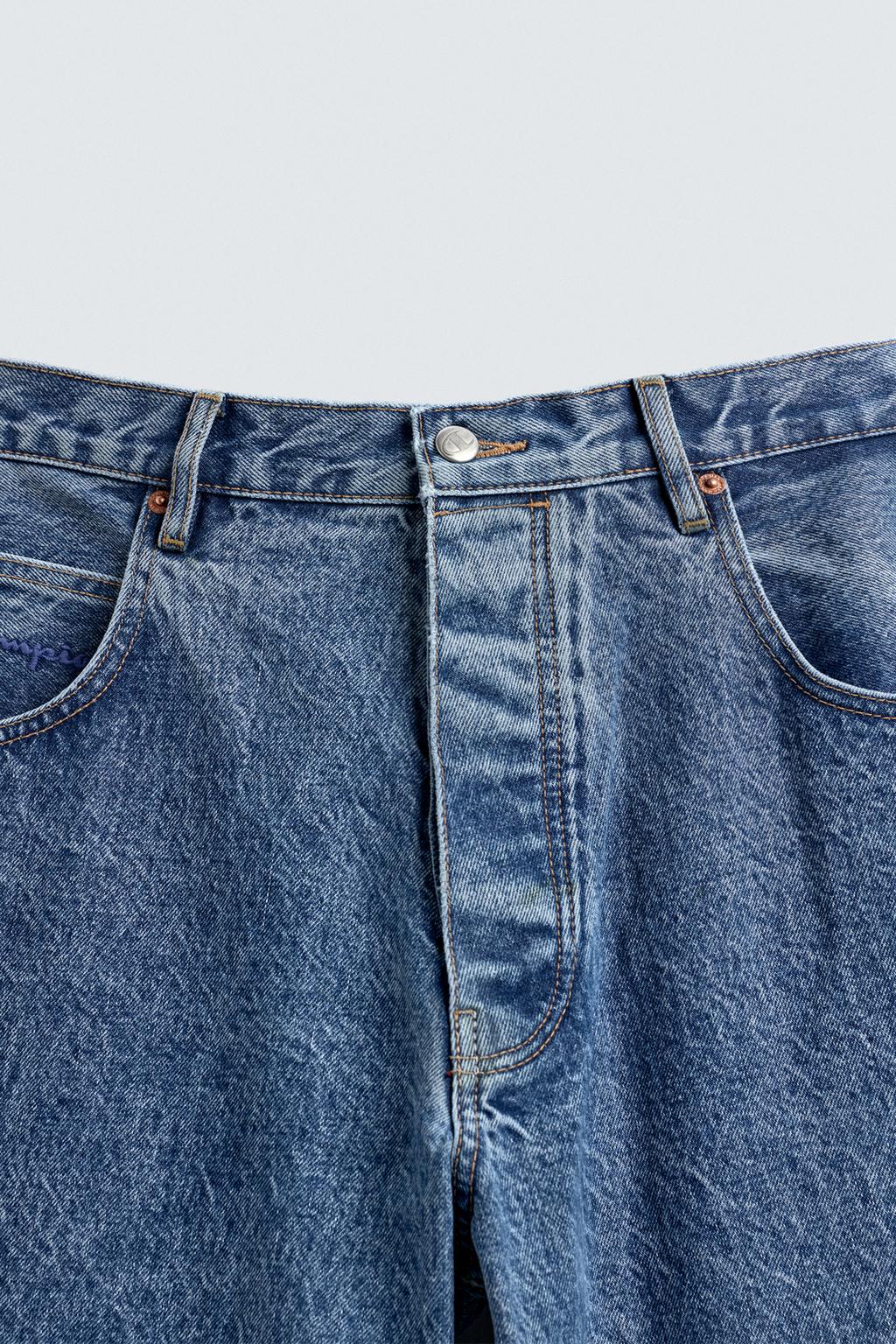 ДЖИНСЫ СВОБОДНОГО КРОЯ CHAMPION ® X ZARA