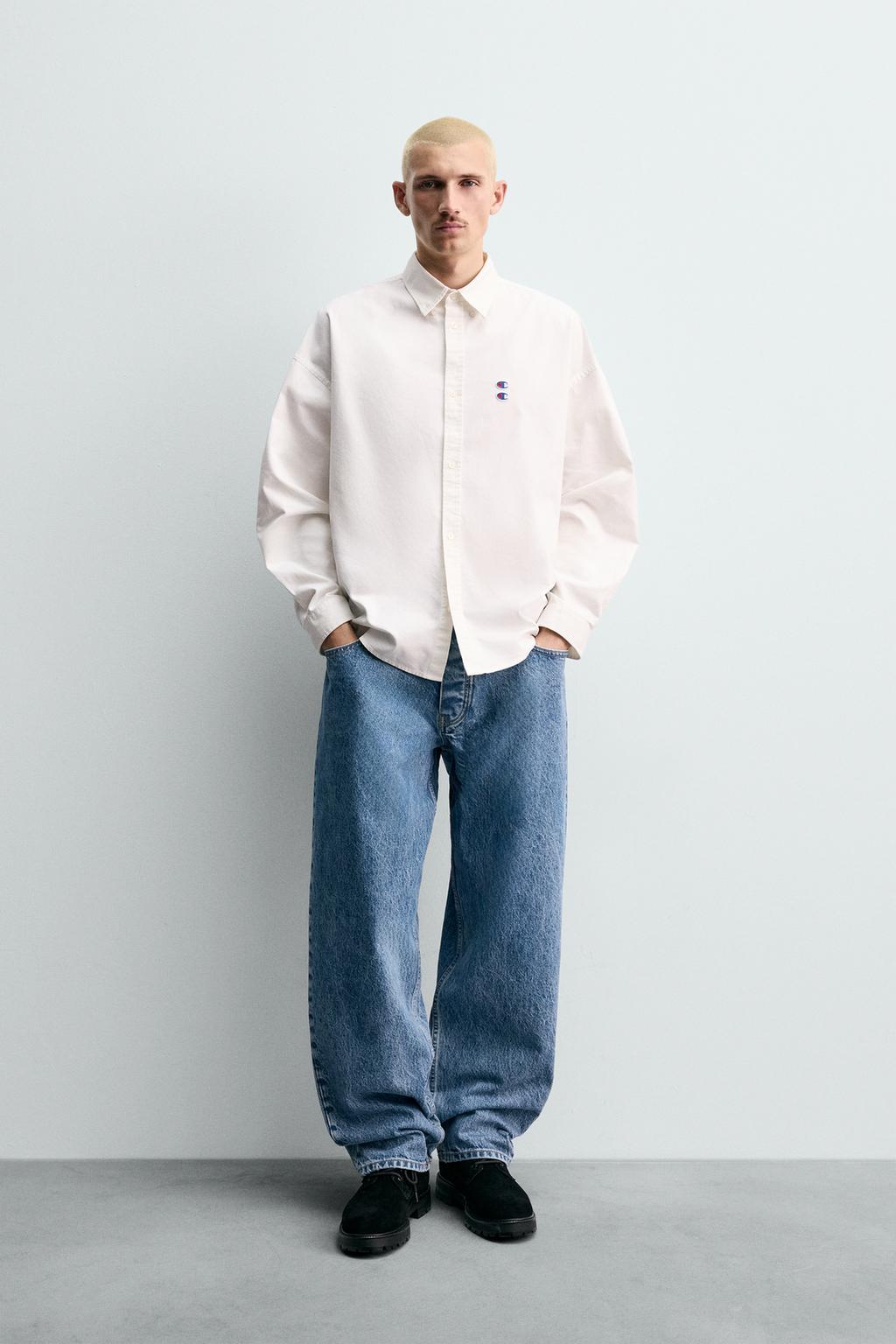 ДЖИНСЫ СВОБОДНОГО КРОЯ CHAMPION ® X ZARA