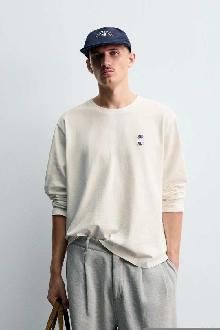 Футболка с нашивкой champion ® x zara