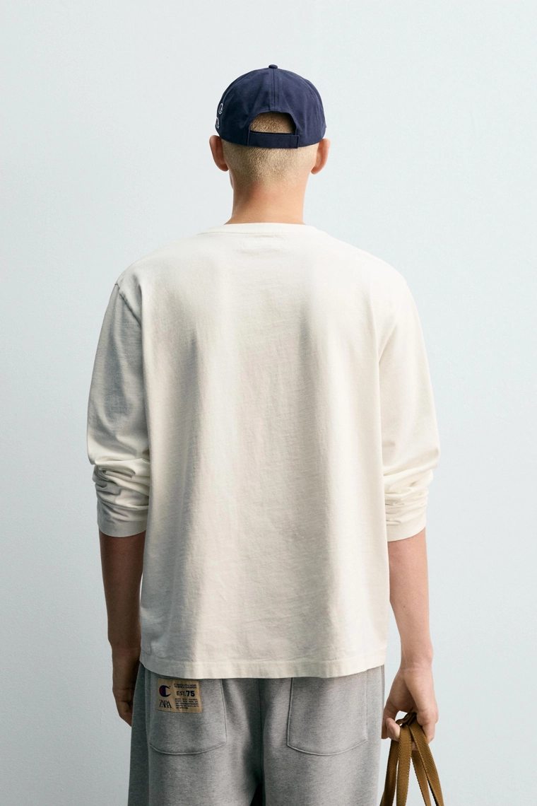 Футболка с нашивкой champion ® x zara