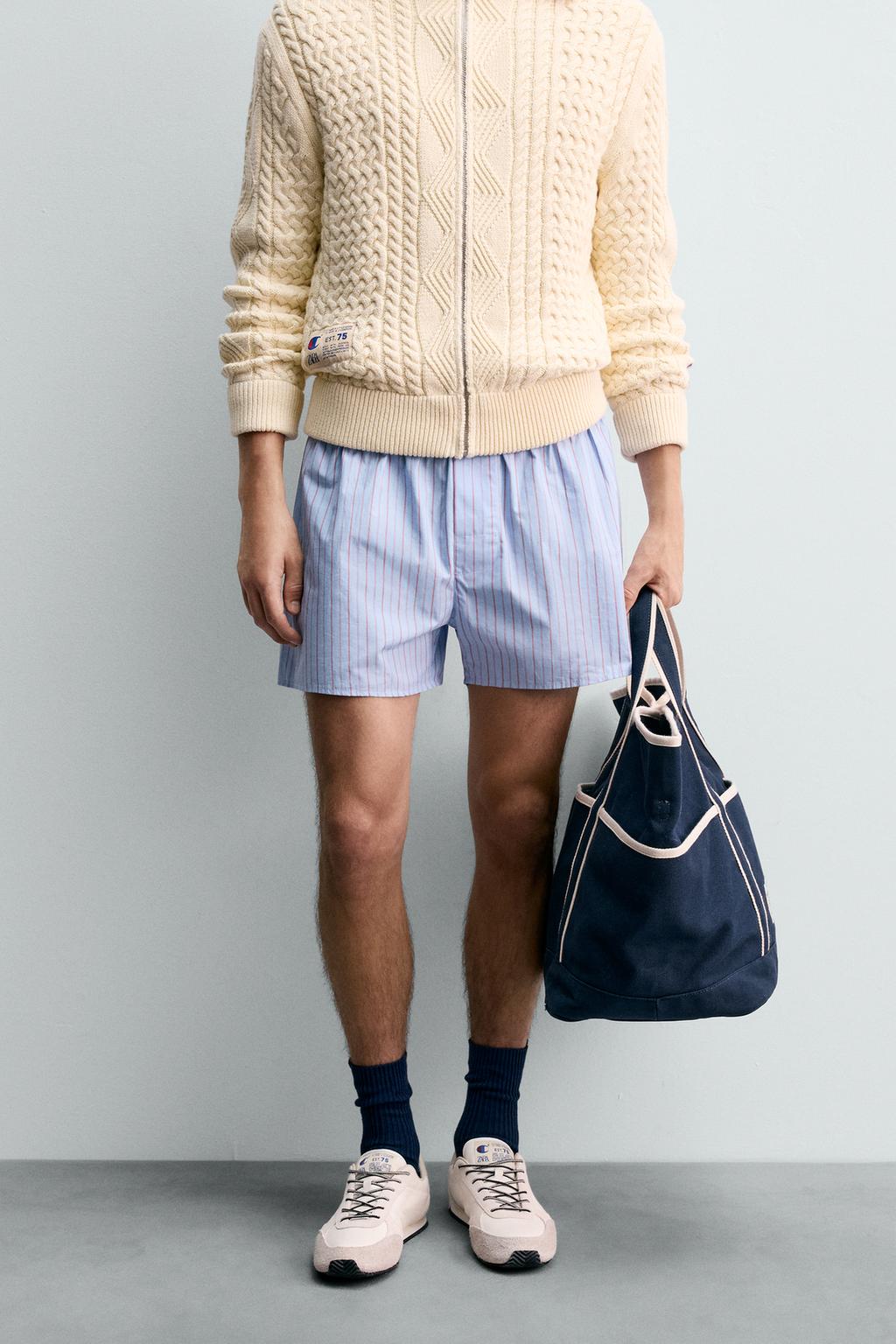 БОКСЕРЫ ИЗ ПОПЛИНА CHAMPION ® X ZARA