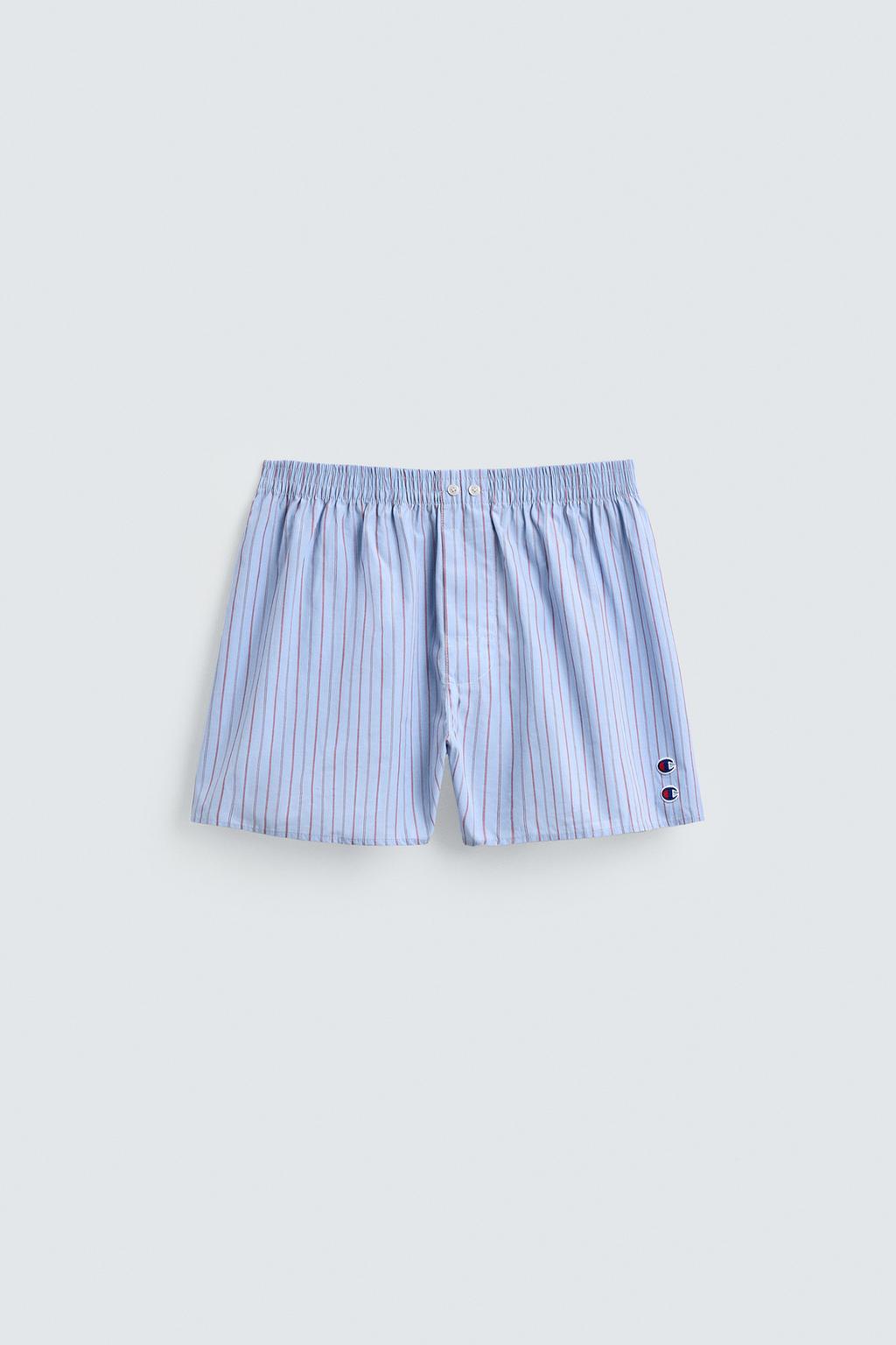 БОКСЕРЫ ИЗ ПОПЛИНА CHAMPION ® X ZARA