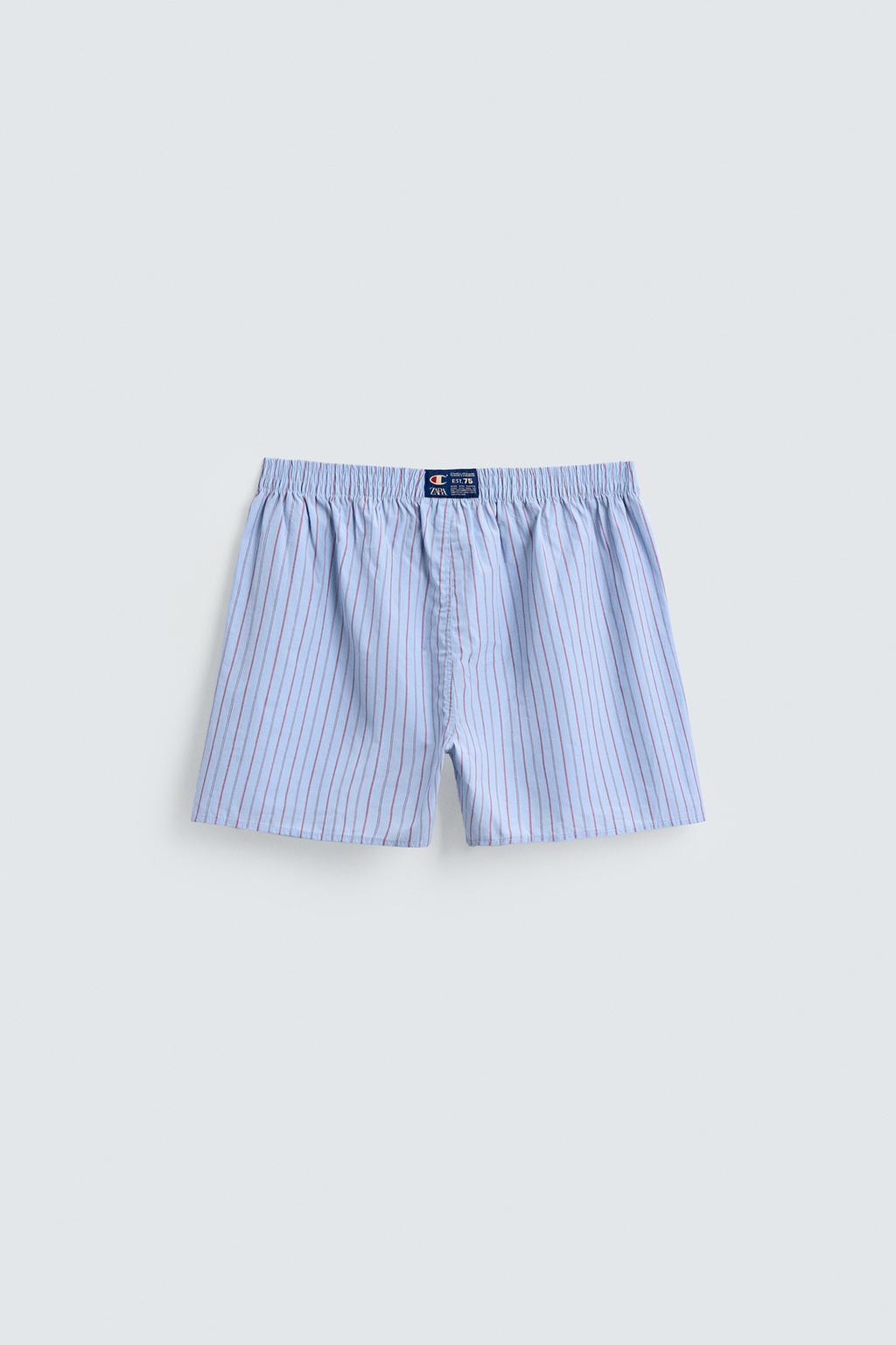 БОКСЕРЫ ИЗ ПОПЛИНА CHAMPION ® X ZARA