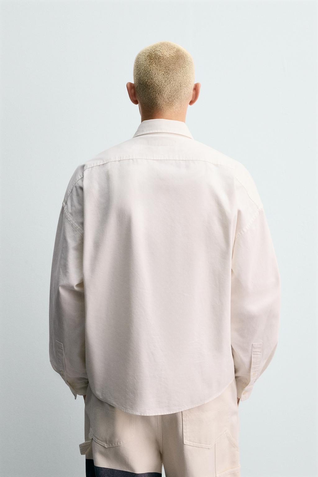 РУБАШКА ОКСФОРД С НАШИВКАМИ CHAMPION ® X ZARA