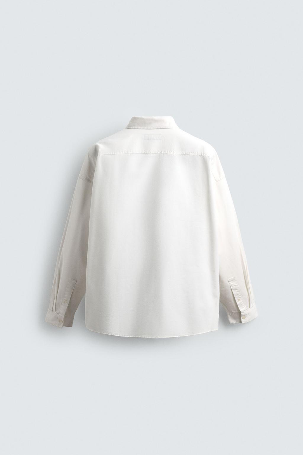 РУБАШКА ОКСФОРД С НАШИВКАМИ CHAMPION ® X ZARA