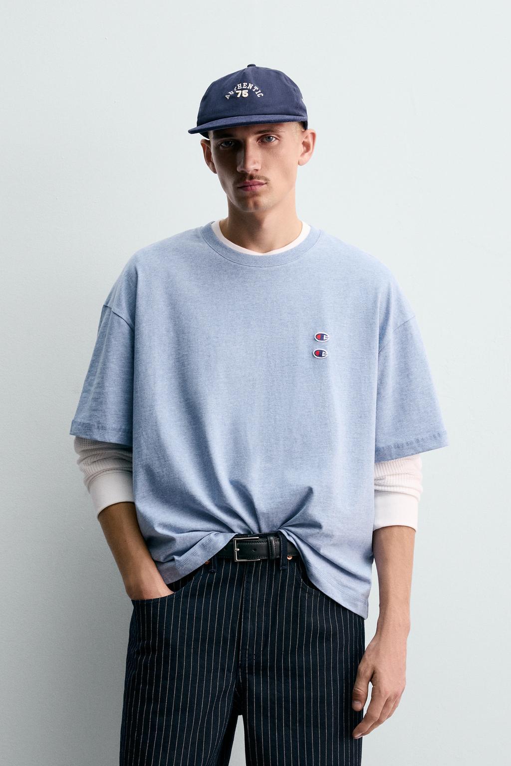 ФУТБОЛКА С ЛОГОТИПОМ CHAMPION ® X ZARA