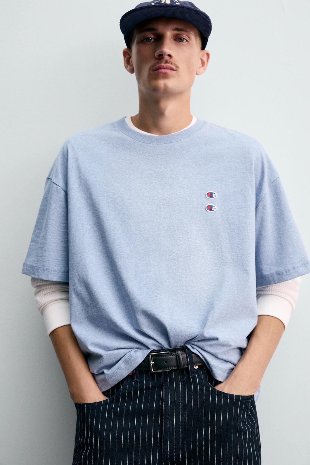 ФУТБОЛКА С ЛОГОТИПОМ CHAMPION ® X ZARA