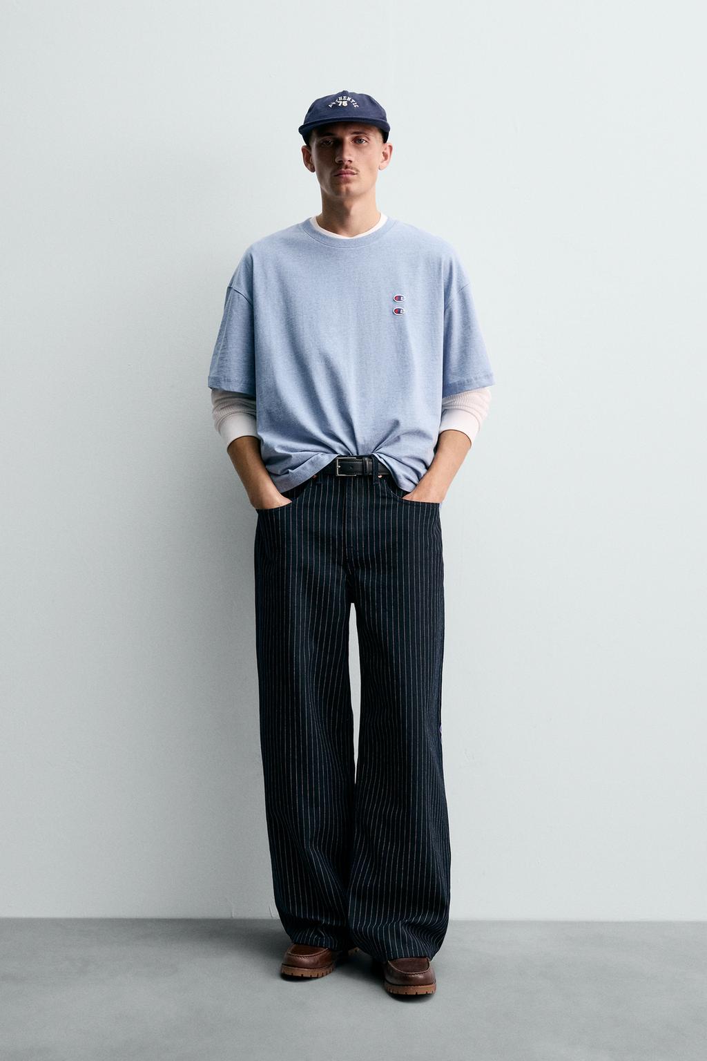 ФУТБОЛКА С ЛОГОТИПОМ CHAMPION ® X ZARA