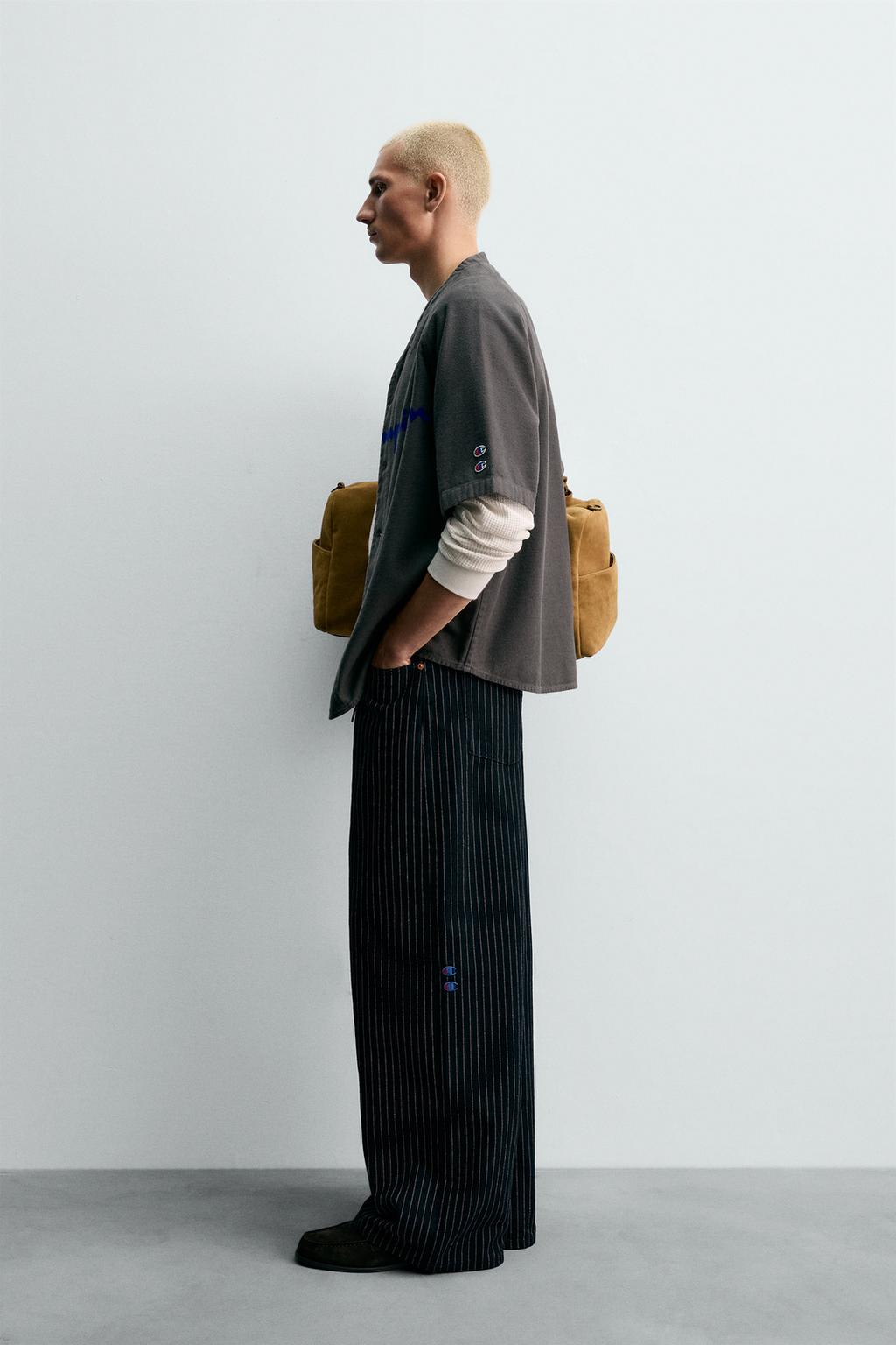 РУБАШКА BASEBALL С ПРИНТОМ CHAMPION ® X ZARA