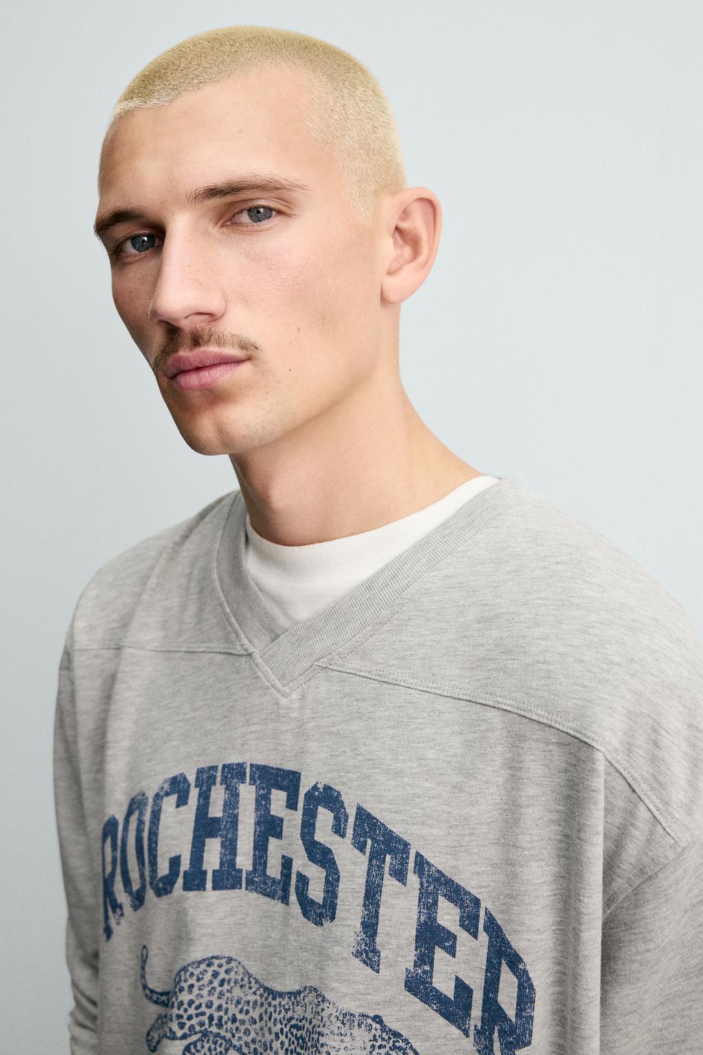 ФУТБОЛКА С ПРИНТОМ CHAMPION ® X ZARA