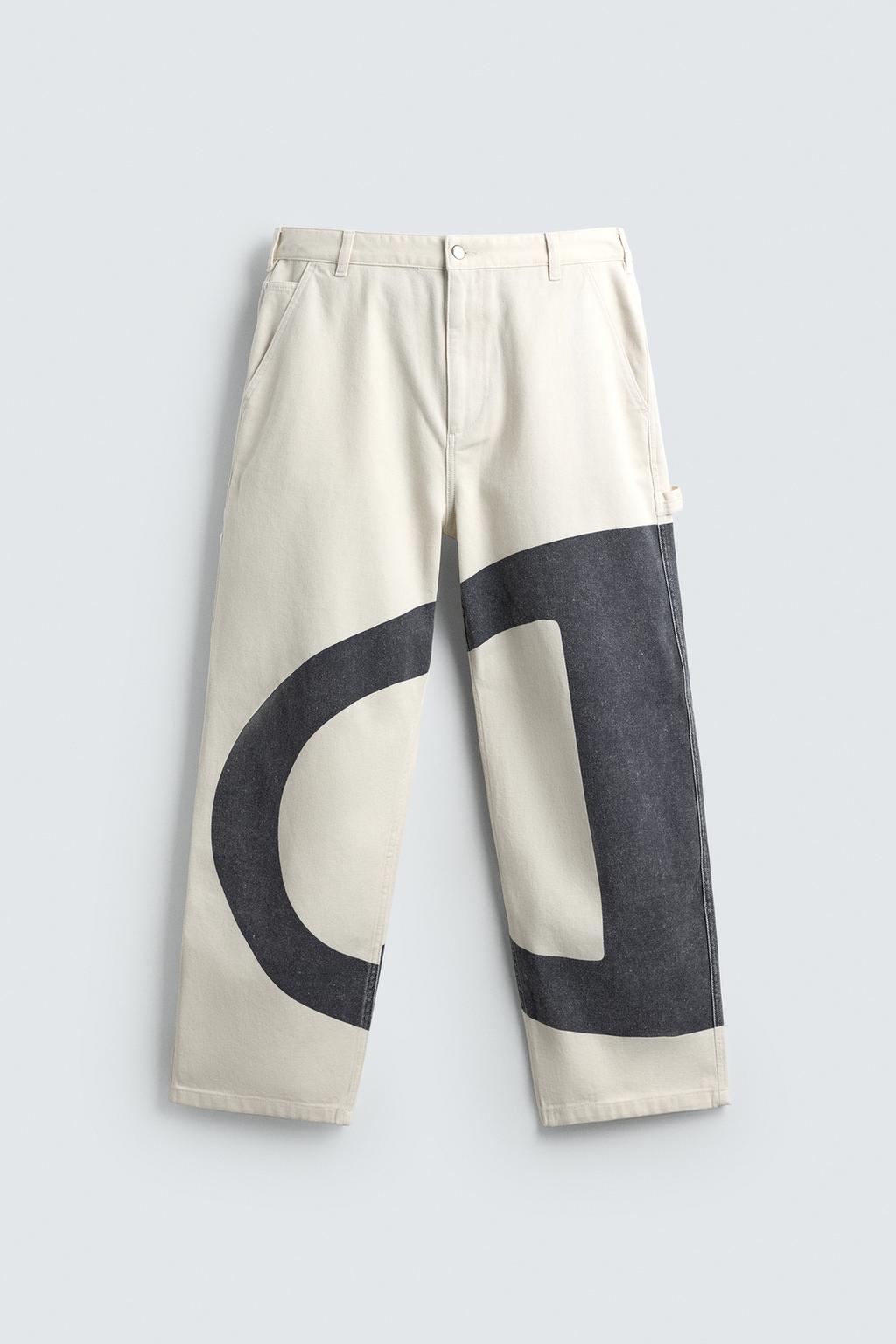 БРЮКИ С КОНТРАСТНЫМ ЛОГОТИПОМ CHAMPION ® X ZARA