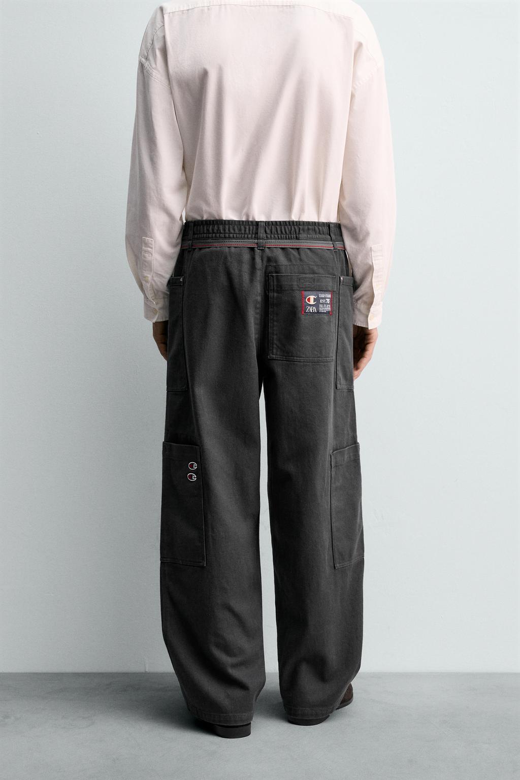 БРЮКИ КАРГО НА ШНУРКЕ CHAMPION ® X ZARA