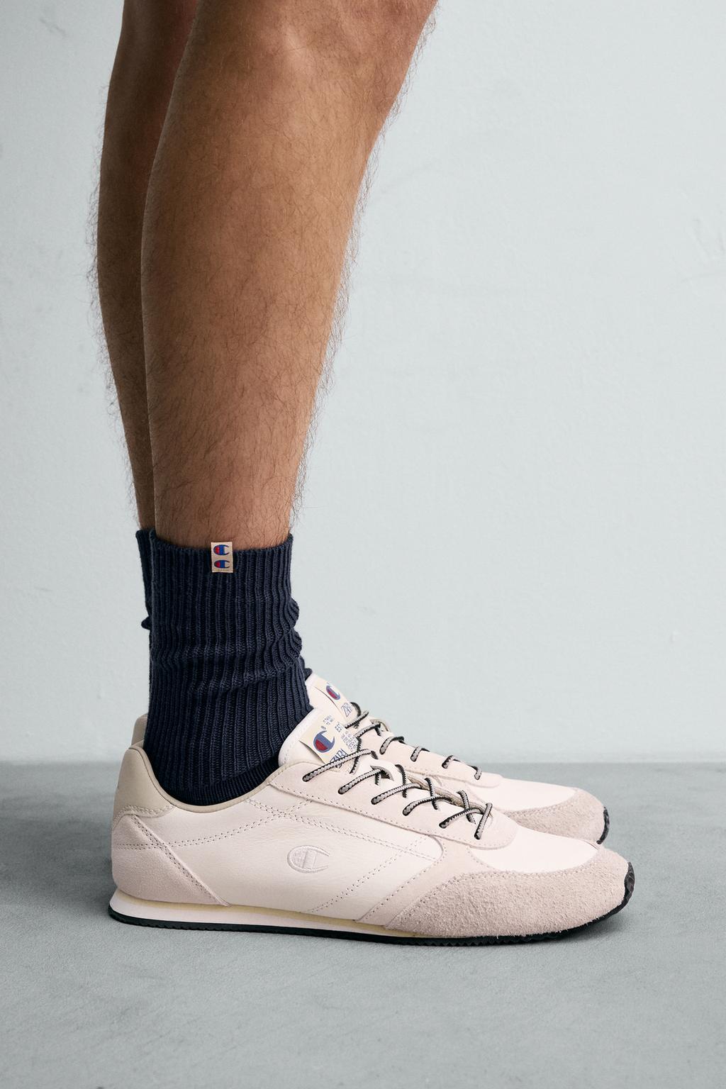КОЖАНЫЕ КРОССОВКИ CHAMPION ® X ZARA