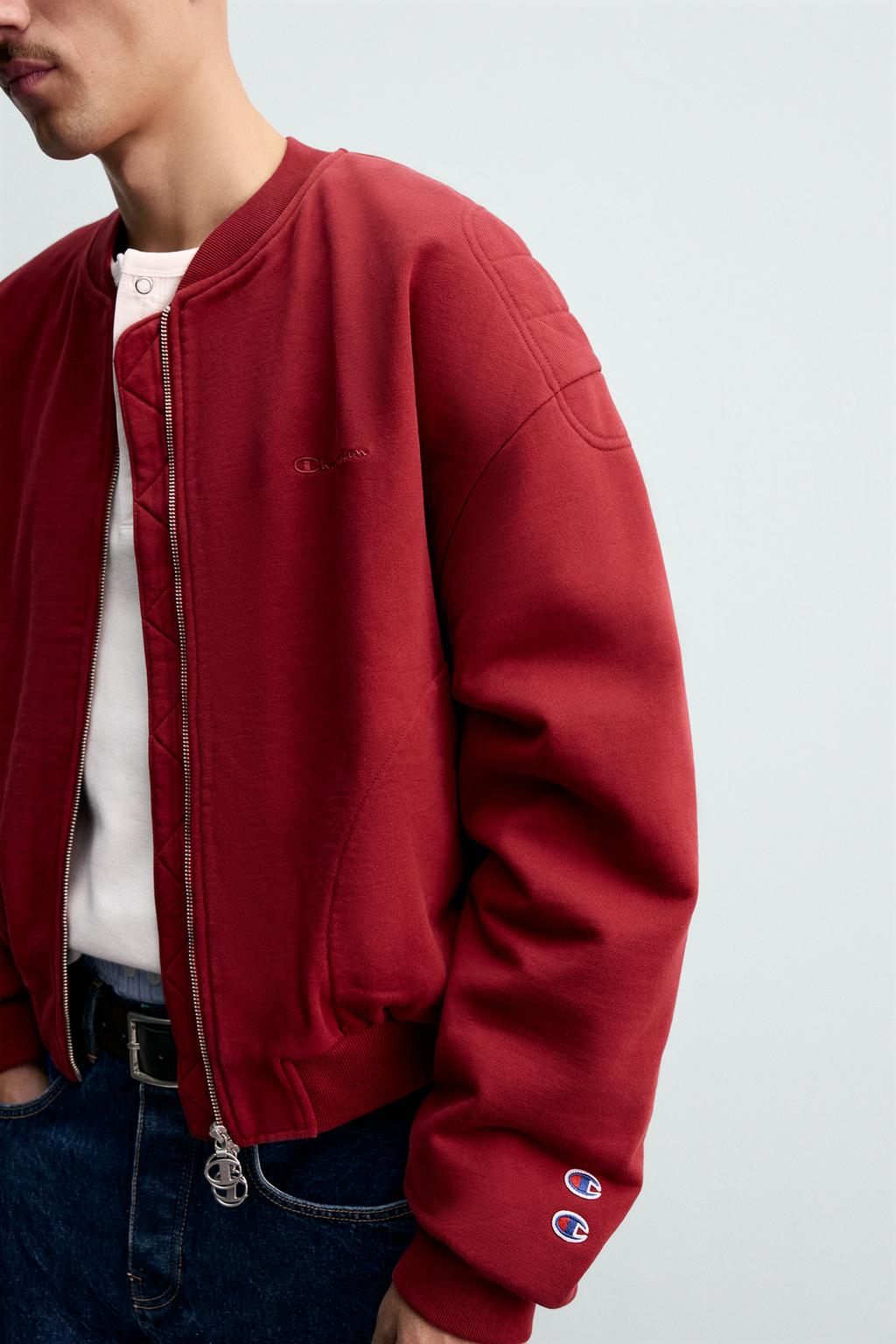 СТЕГАНАЯ КУРТКА-БОМБЕР CHAMPION ® X ZARA