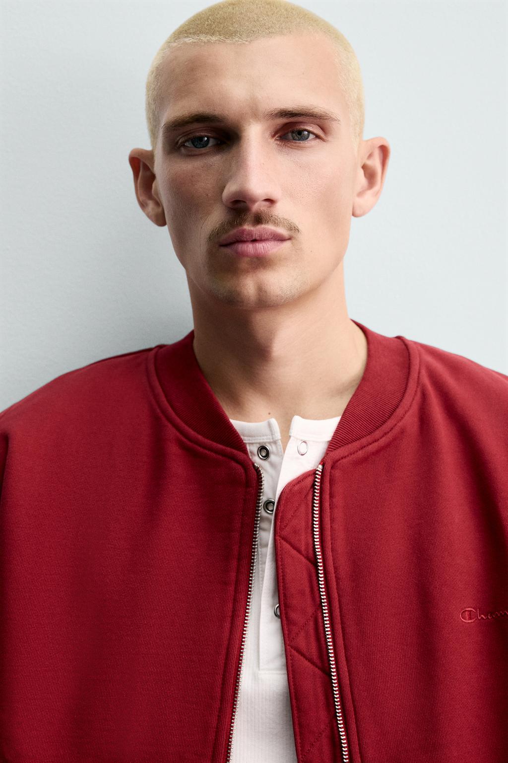 СТЕГАНАЯ КУРТКА-БОМБЕР CHAMPION ® X ZARA