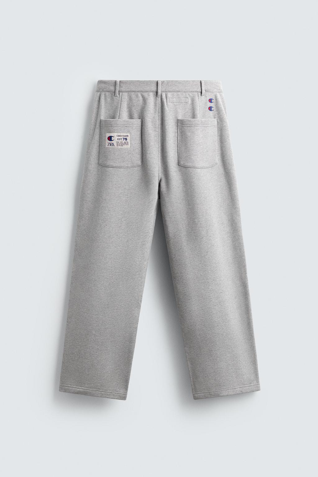 БРЮКИ RELAXED FIT СО СКЛАДКАМИ CHAMPION ® X ZARA