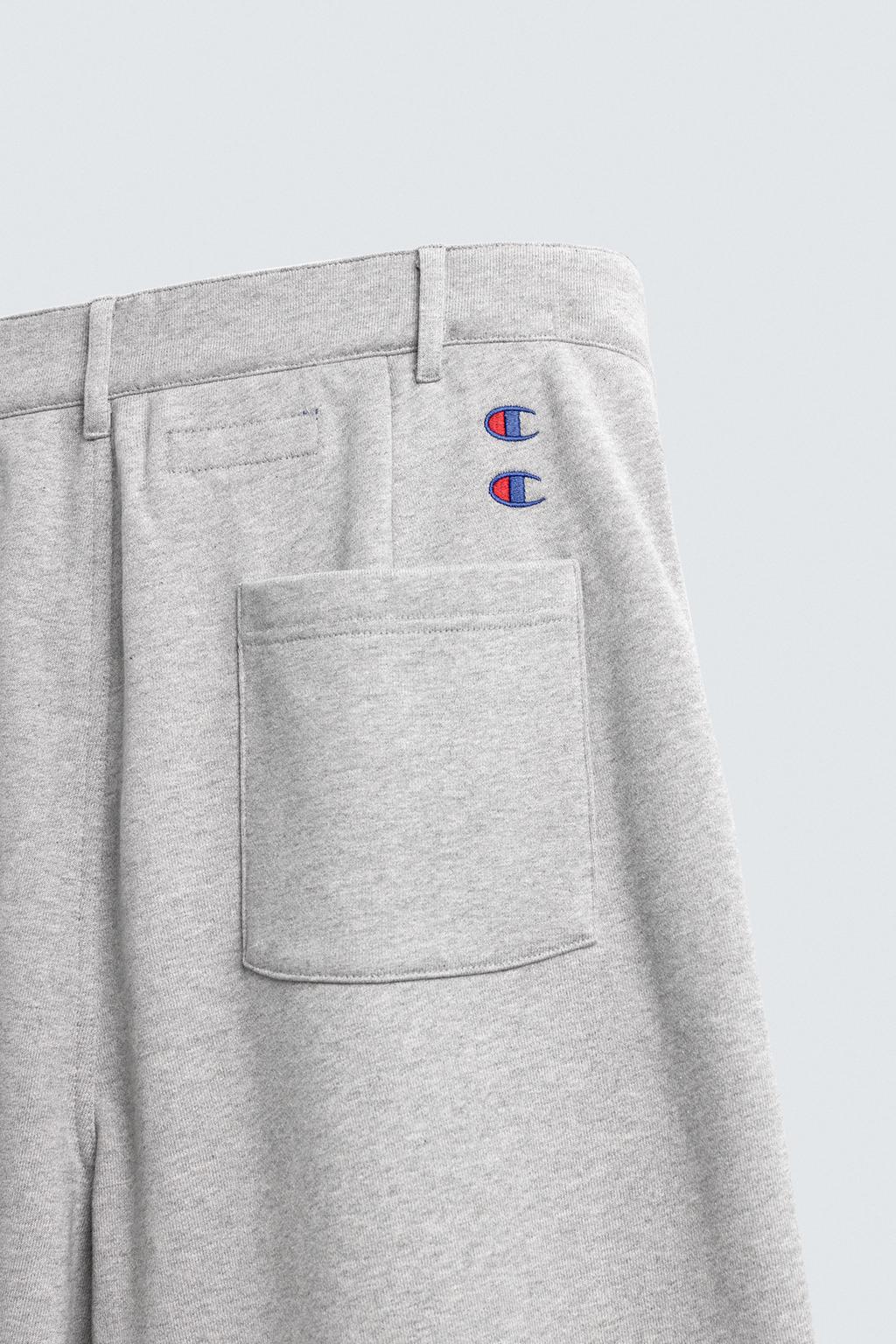 БРЮКИ RELAXED FIT СО СКЛАДКАМИ CHAMPION ® X ZARA